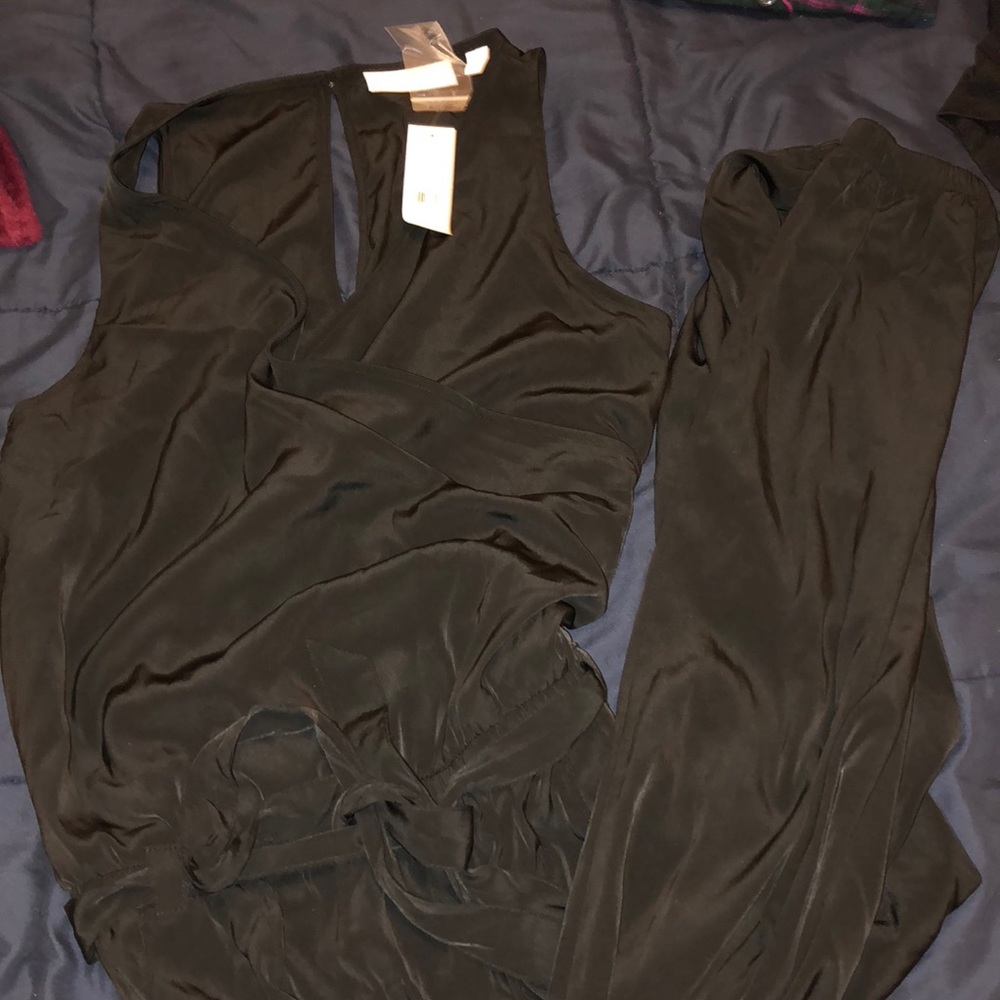 New York and Company Black Jumpsuit